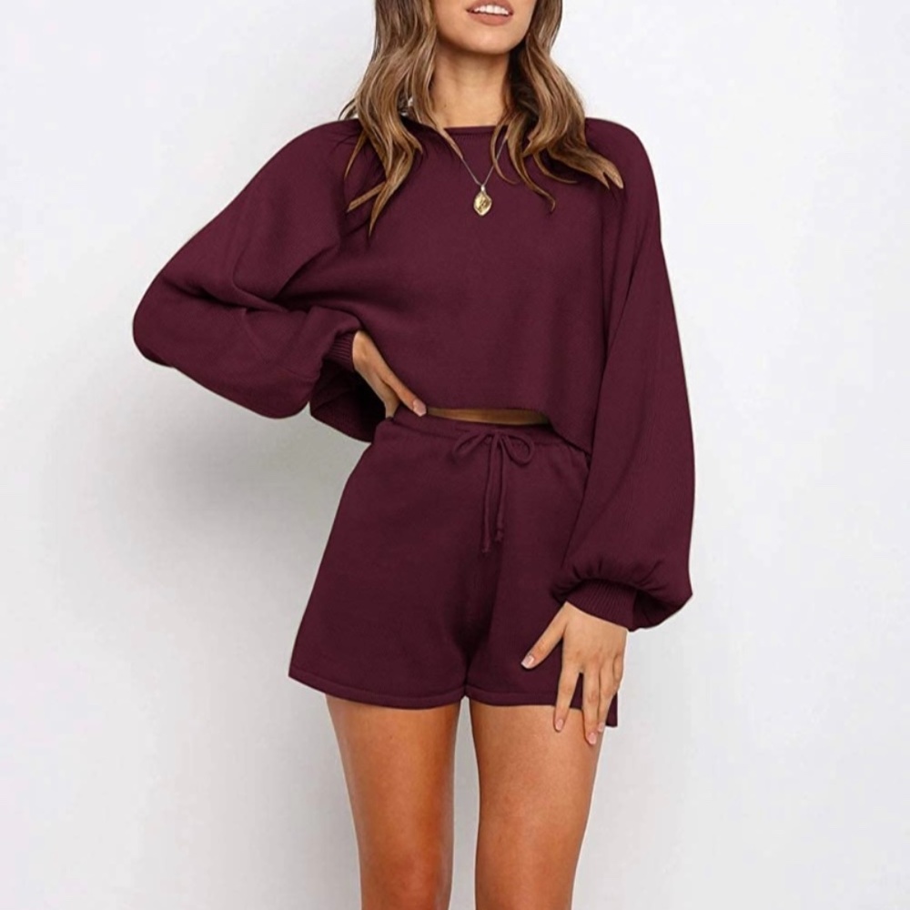 2 piece sweat suit